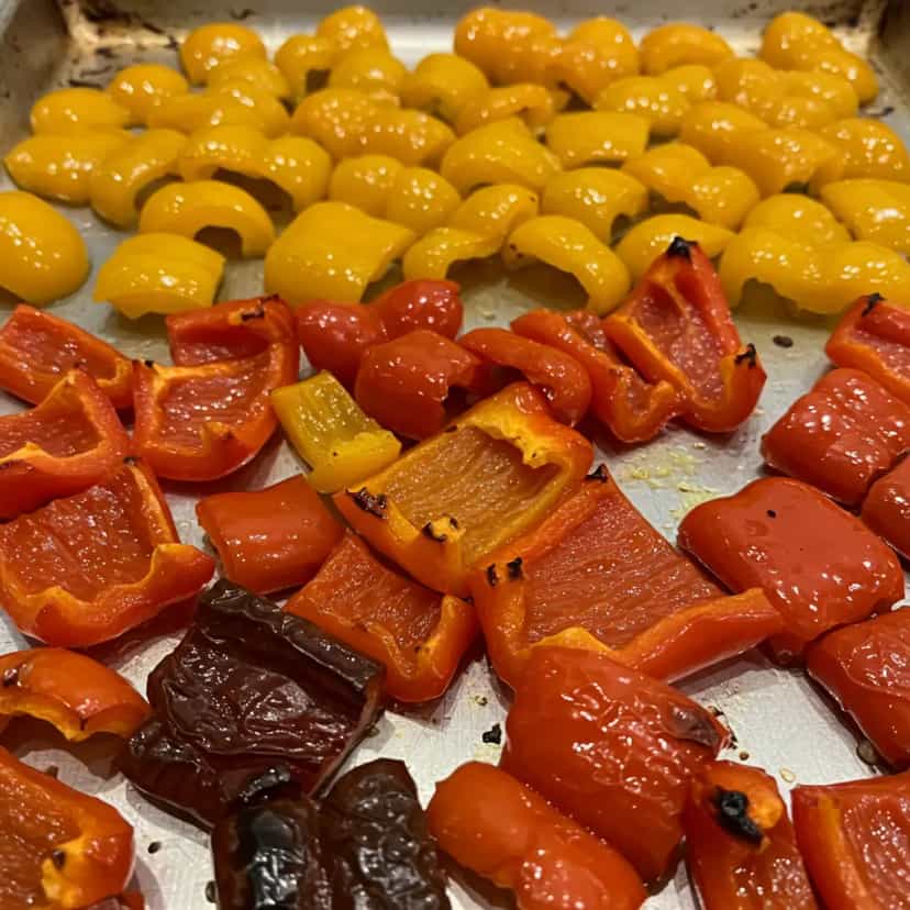 Foto deliciosa de Antepasto de Pimentão Vermelho Assado pronta para servir - Pastas & Patês
