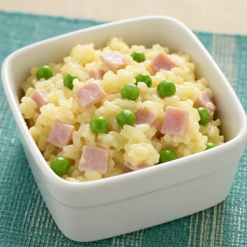 Foto deliciosa de Arroz à Piamontesa Cremoso pronta para servir - Almoço & Jantar