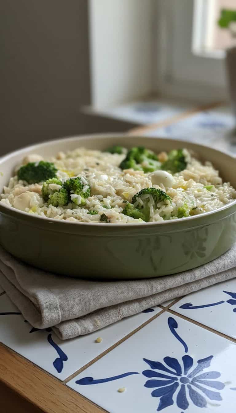 Foto deliciosa de Arroz com Bacalhau ao Creme pronta para servir - Peixes & Frutos do Mar