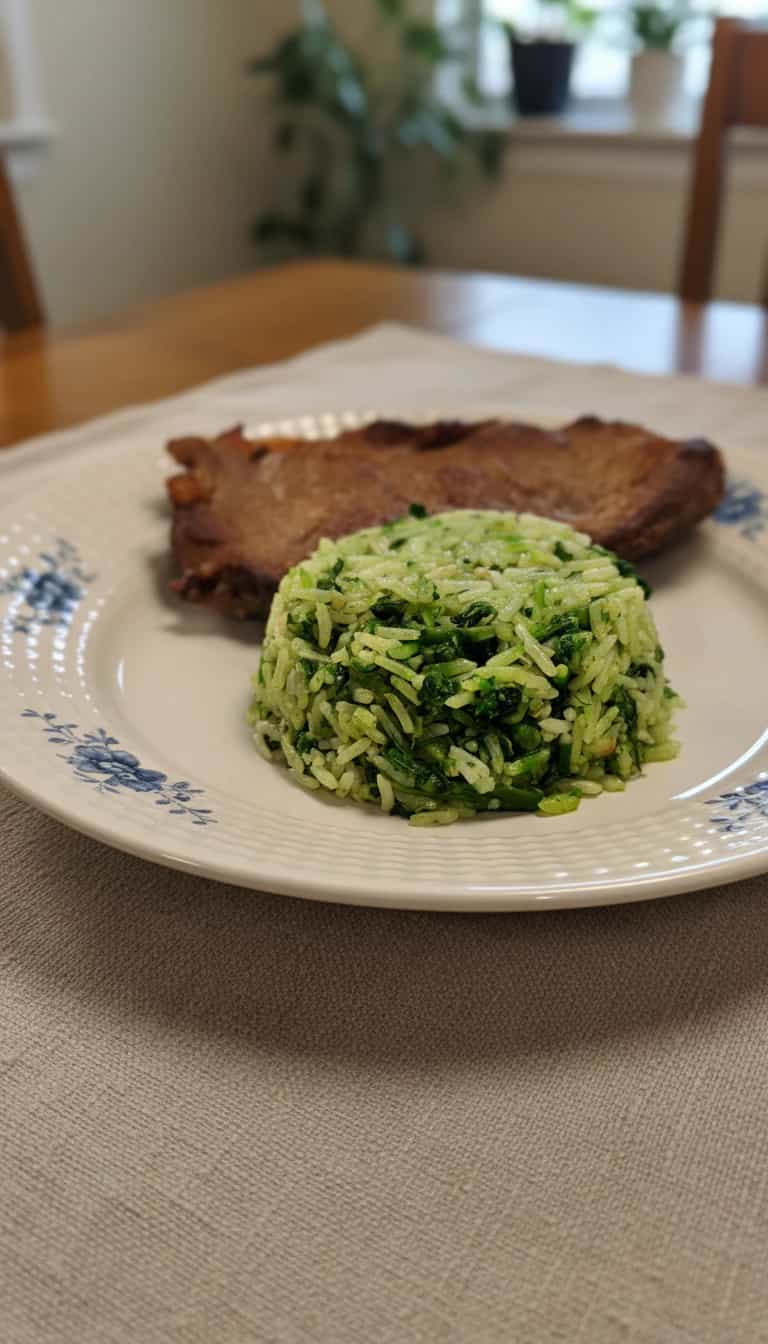 Foto deliciosa de Arroz com Brócolis pronta para servir - Almoço & Jantar