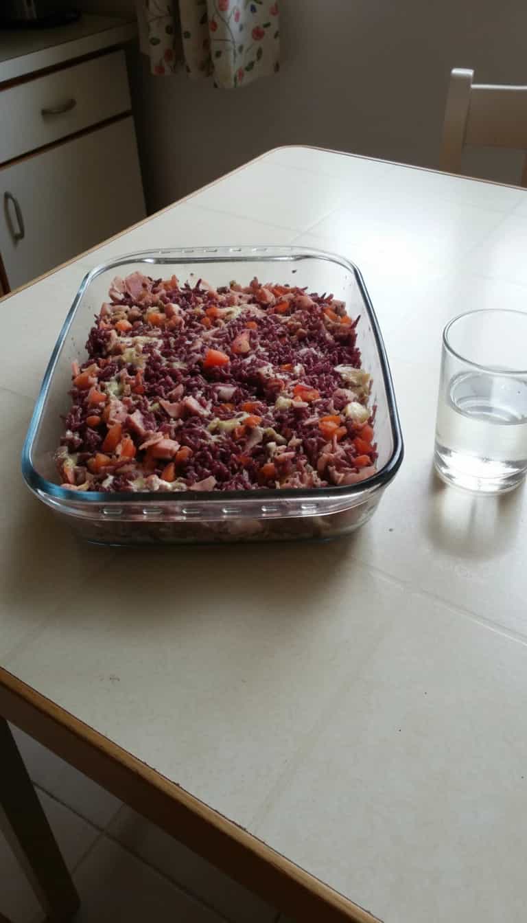 Foto deliciosa de Arroz com Vinho e Presunto pronta para servir - Almoço & Jantar