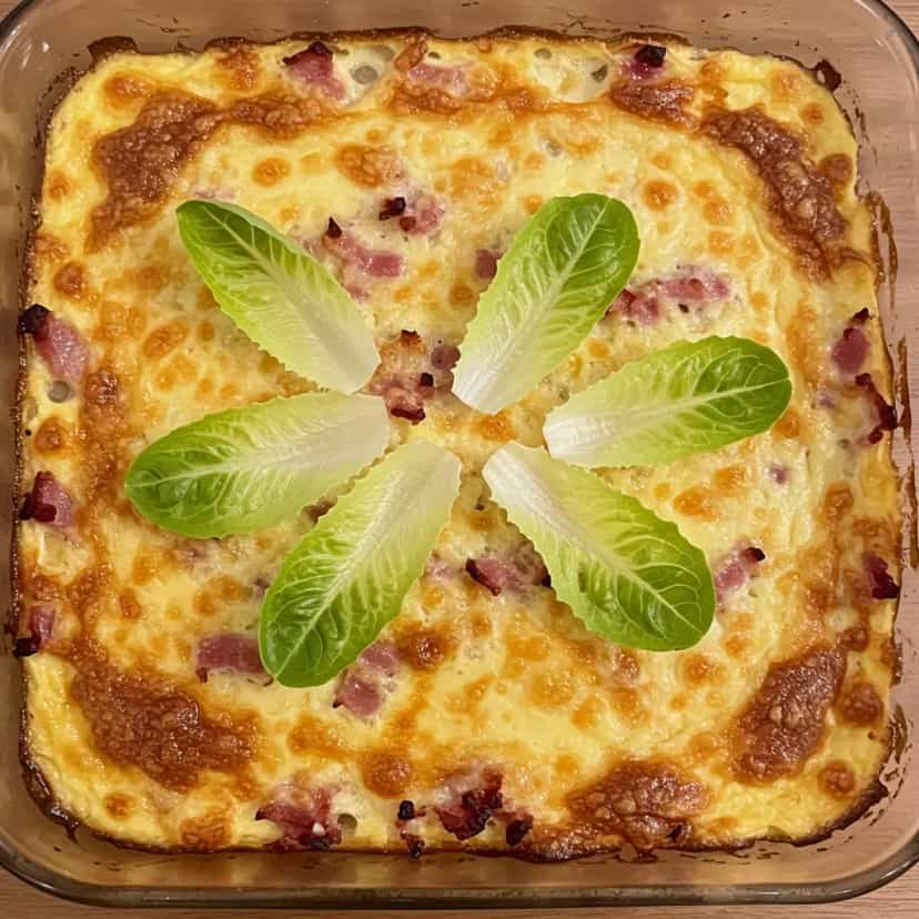 Foto deliciosa de Arroz de Forno à Carbonara do Tiago Araújo Lima pronta para servir - Pratos Brasileiros Icônicos