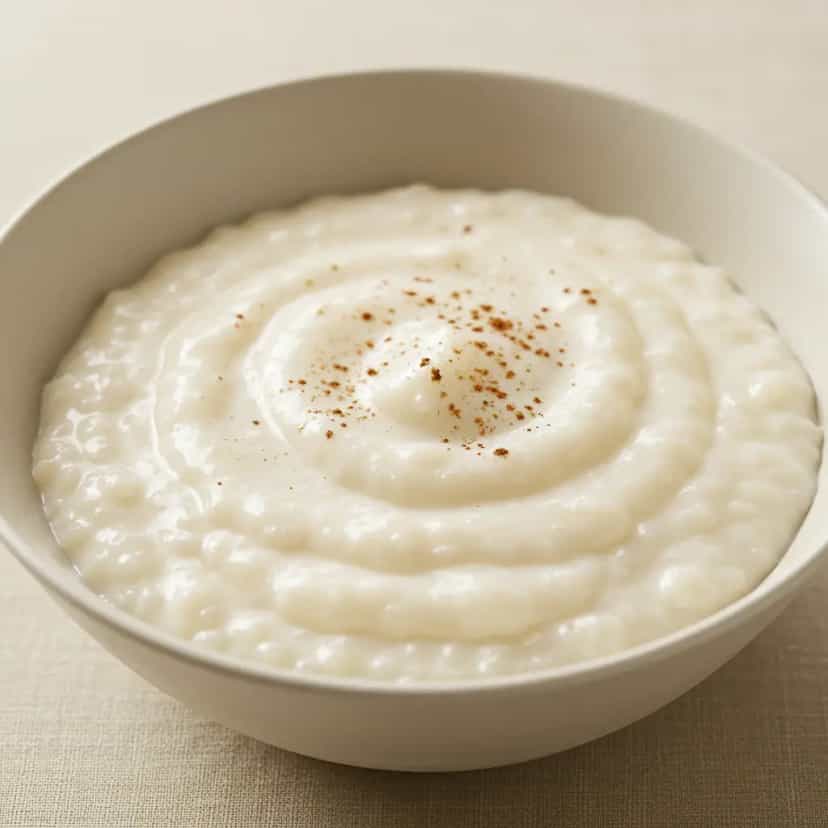 Foto deliciosa de Arroz Doce Cremoso pronta para servir - Pudins & Cremes