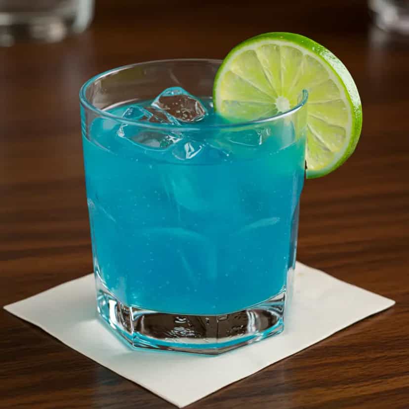 Foto deliciosa de Azul Brasileiro pronta para servir - Coquetéis