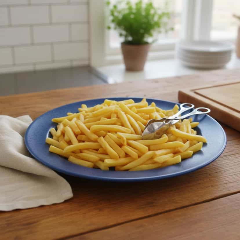Foto deliciosa de Batatas Fritas Perfeitas pronta para servir - Chips & Biscoitos