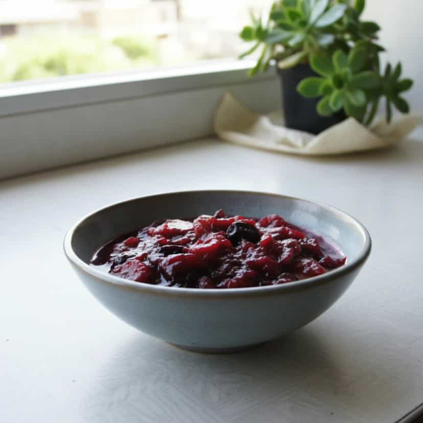 Foto deliciosa de Batida Refrescante de Ameixa e Saquê pronta para servir - Coquetéis