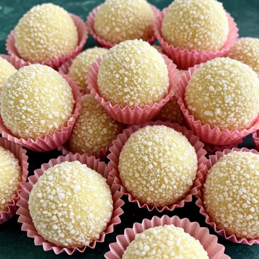 Foto deliciosa de Beijinhos de Coco pronta para servir - Outras Receitas