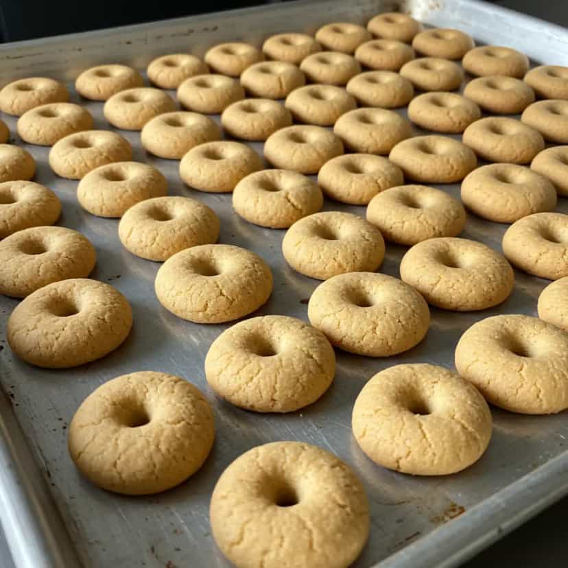 Foto deliciosa de Biscoitinhos de Guaraná com Goiabada pronta para servir - Bolachas & Cookies
