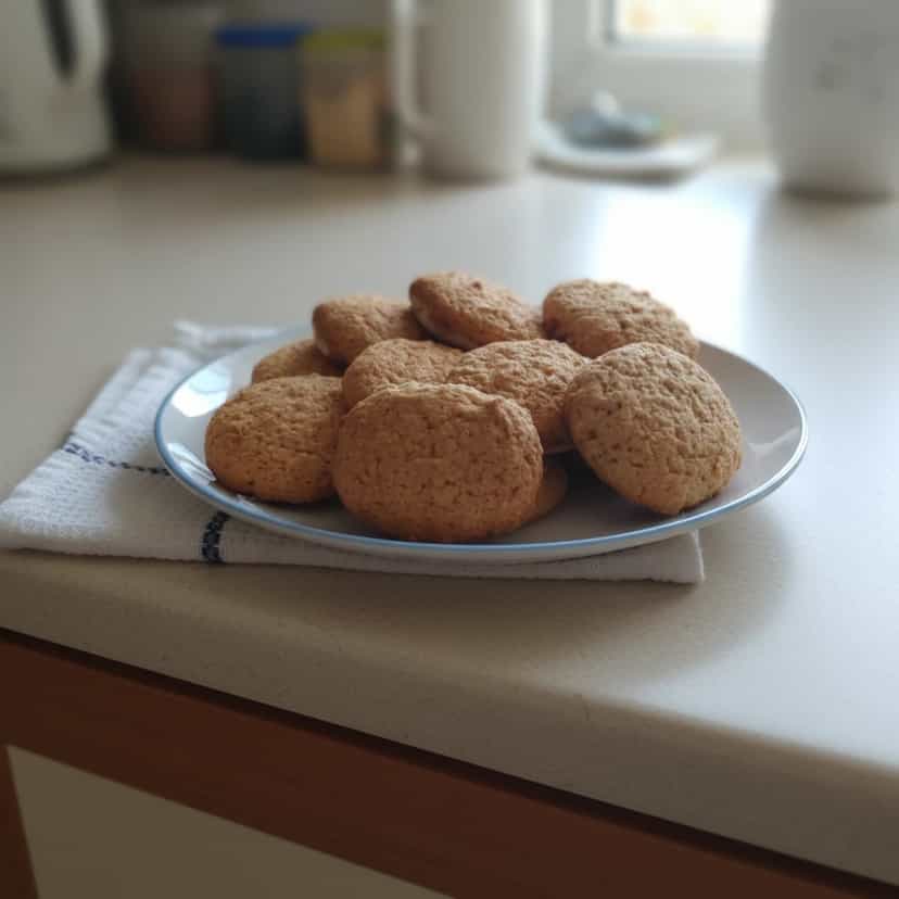 Foto deliciosa de Biscoito de amendoim pronta para servir - Chips & Biscoitos