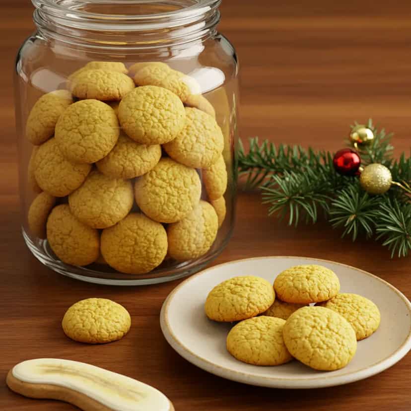 Foto deliciosa de Biscoito de Castanha-do-Pará pronta para servir - Bolachas & Cookies