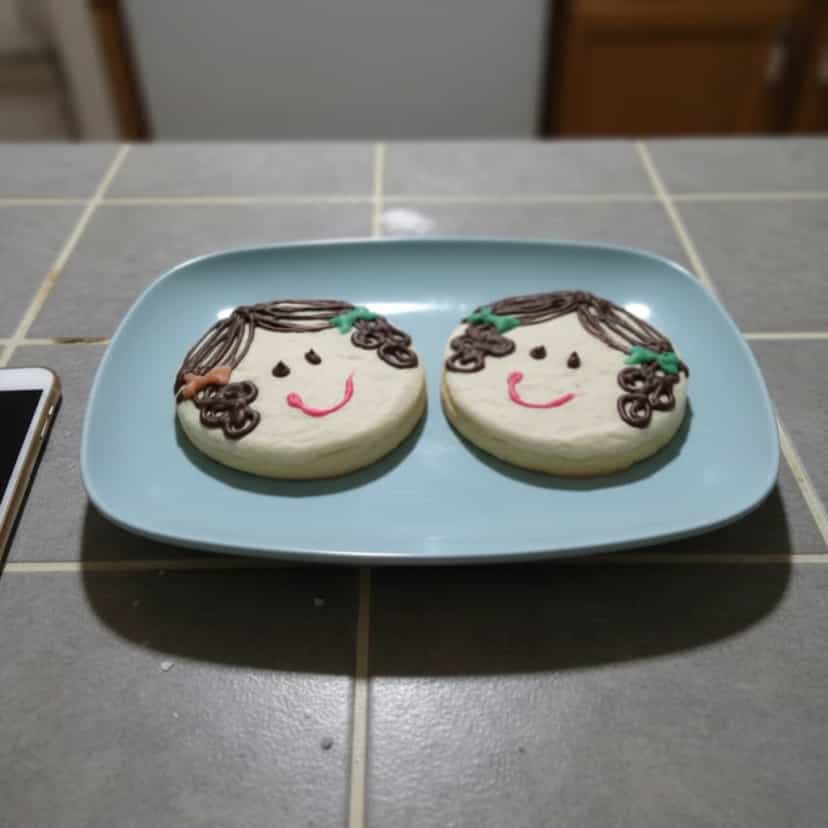 Foto deliciosa de Biscoito de Nata Recheado com Goiabada pronta para servir - Brownies & Cookies