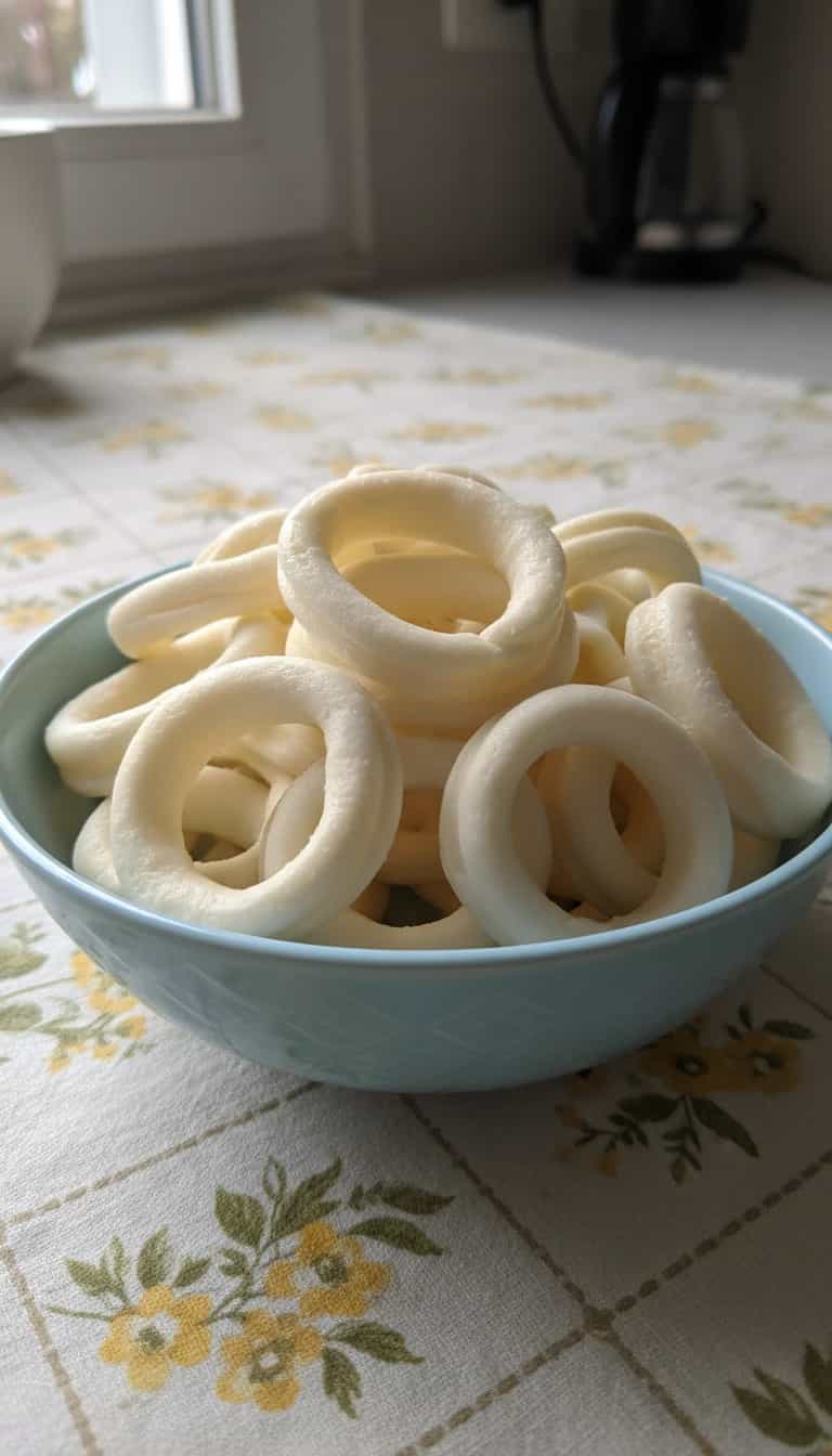 Foto deliciosa de Biscoito de Polvilho e Queijo pronta para servir - Snacks Assados