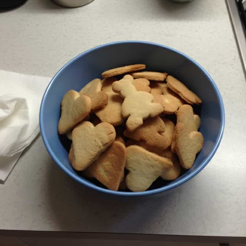 Foto deliciosa de Biscoitos de Leite Condensado e Coco pronta para servir - Bolachas & Cookies