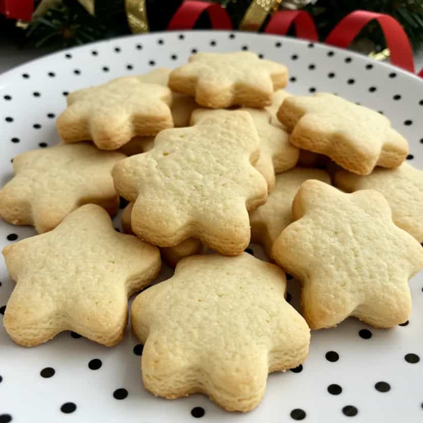 Foto deliciosa de Biscoitos de Manteiga pronta para servir - Bolachas & Cookies