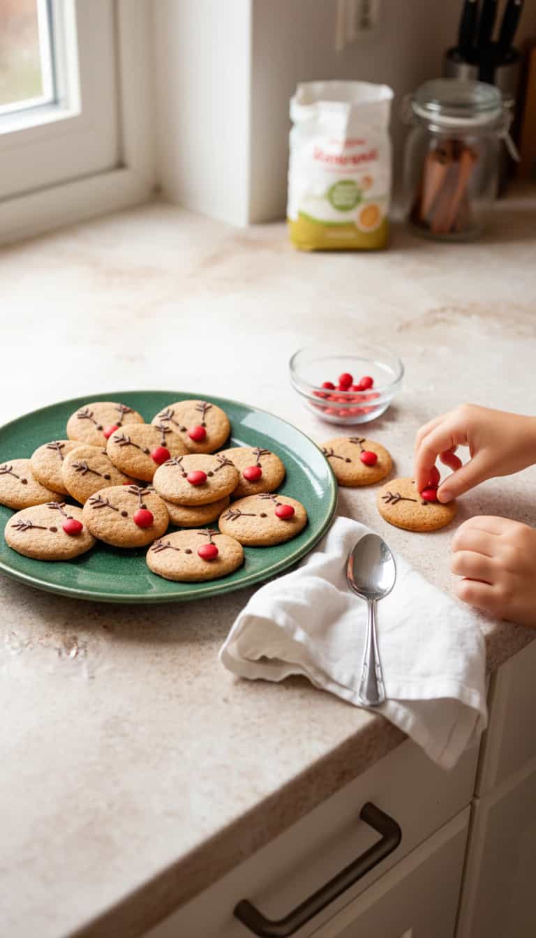 Foto deliciosa de Biscoitos de Natal com Frutas Secas pronta para servir - Brownies & Cookies