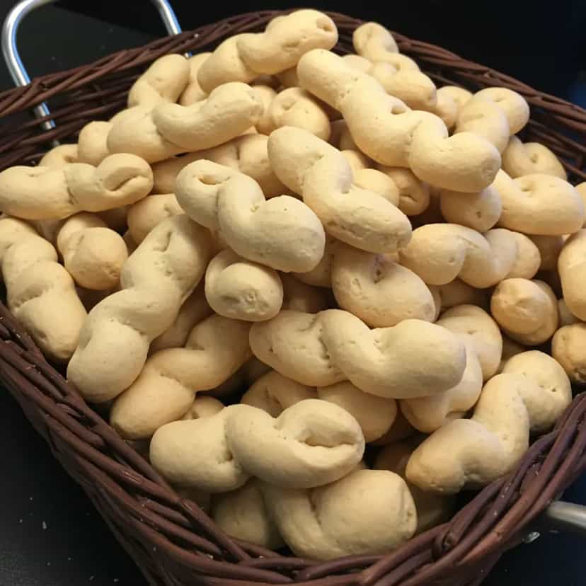Foto deliciosa de Biscoitos de Polvilho Azedo pronta para servir - Bolachas & Cookies