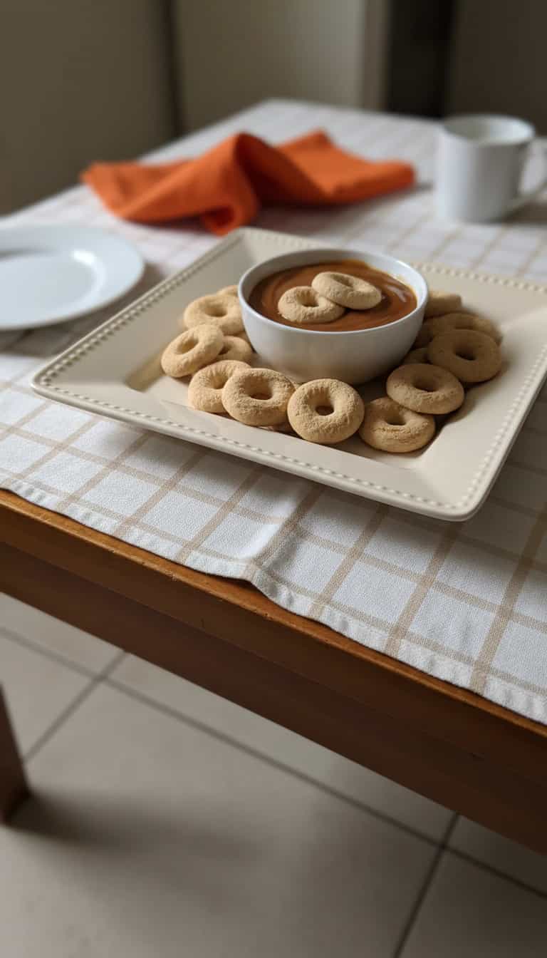 Foto deliciosa de Biscoitos de Trigo Assados pronta para servir - Bolachas & Cookies