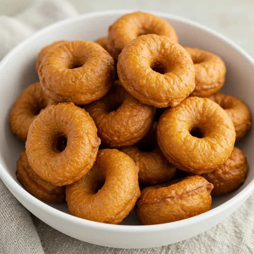 Foto deliciosa de Biscoitos Fritos da Vovó pronta para servir - Chips & Biscoitos