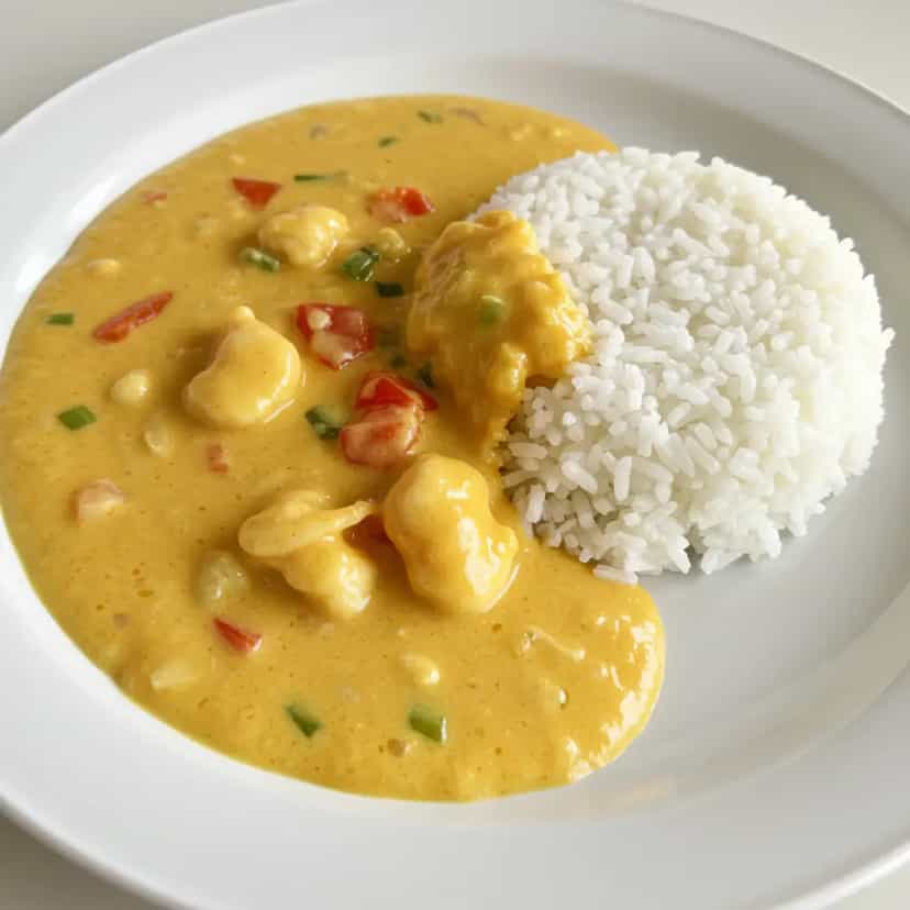 Foto deliciosa de Bobó de Camarão Rápido pronta para servir - Outras Receitas