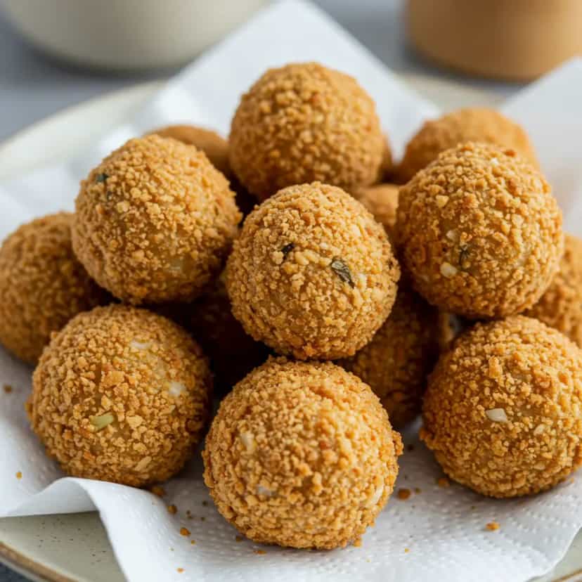 Foto deliciosa de Bolinho Japonês de Carne pronta para servir - Salgadinhos