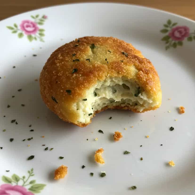 Foto deliciosa de Bolinhos de Orégano e Mussarela pronta para servir - Salgadinhos