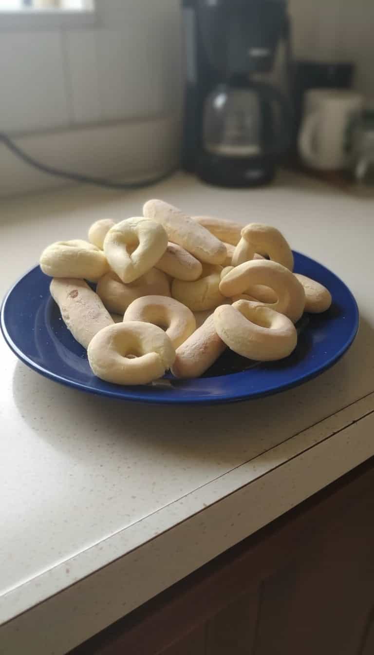 Foto deliciosa de Bolinhos de Polvilho Assados pronta para servir - Snacks Assados