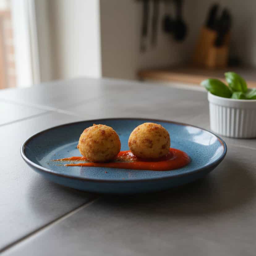 Foto deliciosa de Bolinhos de Tapioca com Queijo Coalho pronta para servir - Salgadinhos
