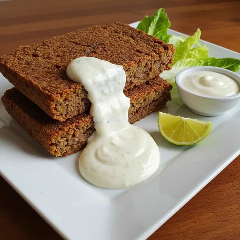 Foto deliciosa de Bolo de Carne com Cream Cheese pronta para servir - Carnes & Frango