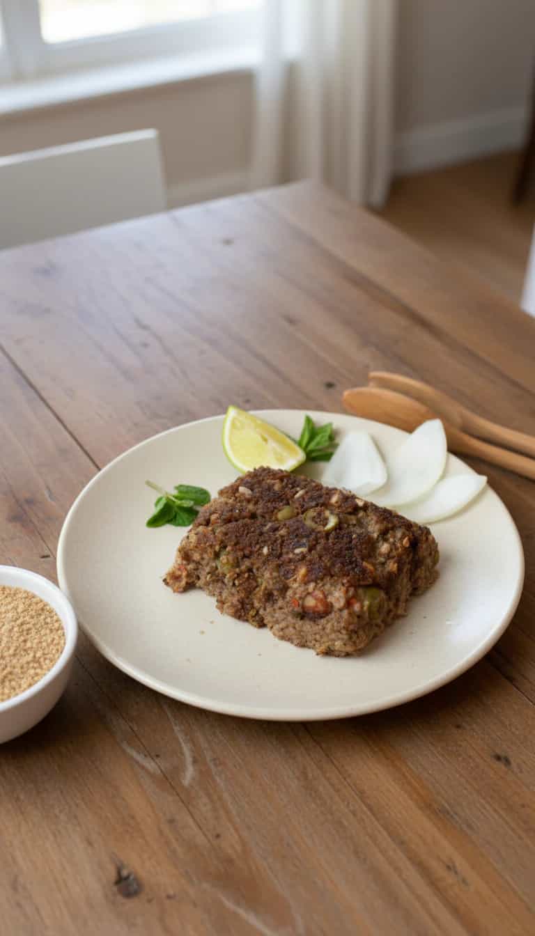 Foto deliciosa de Bolo de Carne Moída com Cream Cheese pronta para servir - Carnes & Frango