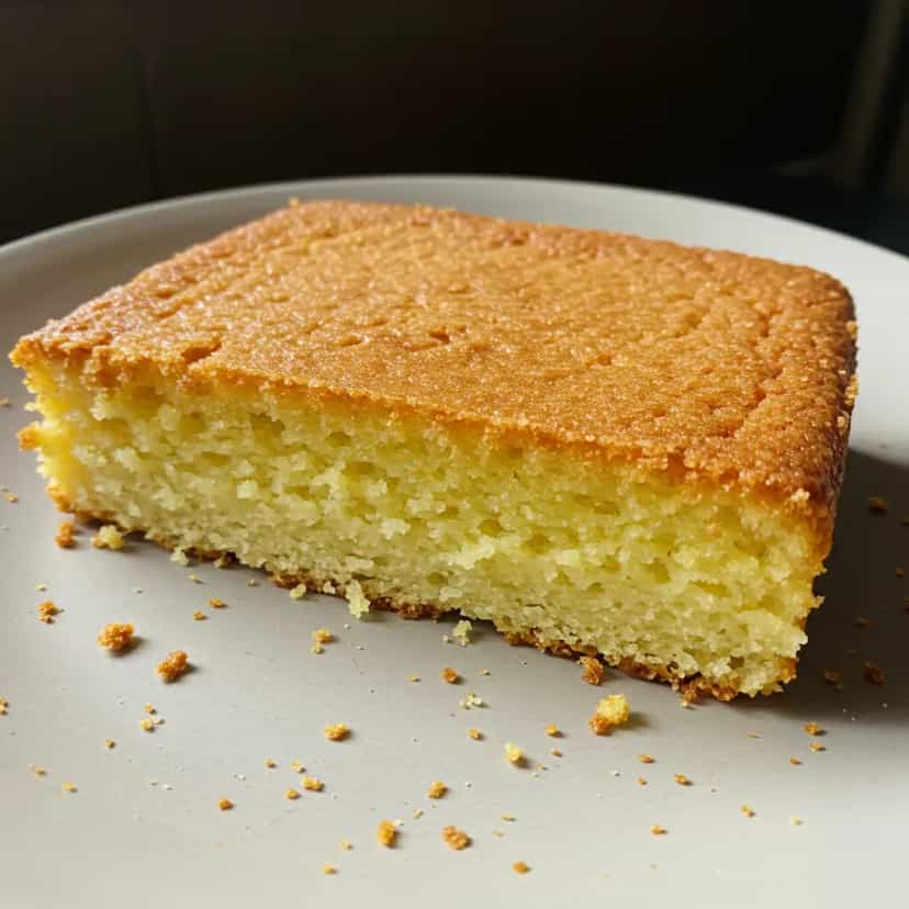 Foto deliciosa de Bolo de Fubá Cremoso pronta para servir - Bolos & Cupcakes