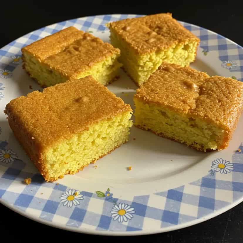Foto deliciosa de Bolo de Milho Cremoso pronta para servir - Bolos & Cupcakes