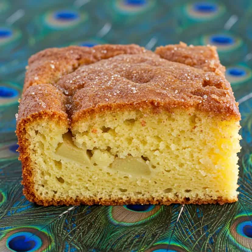 Foto deliciosa de Bolo fácil de maçã pronta para servir - Outras Receitas