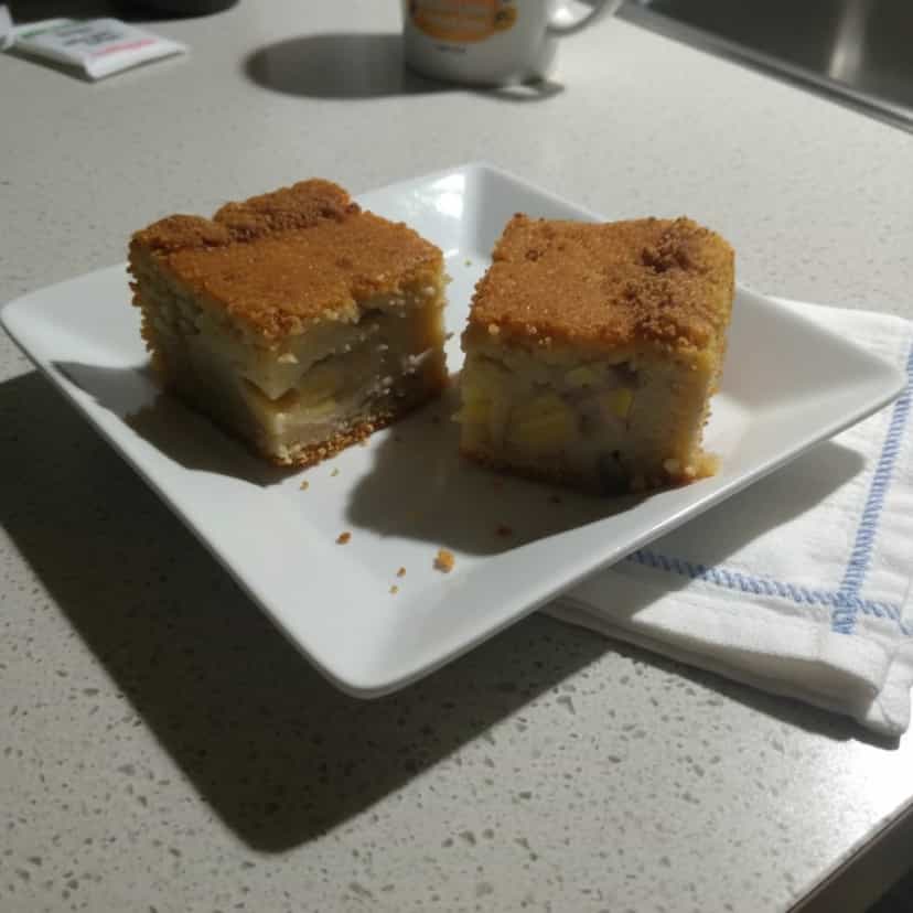 Foto deliciosa de Bolo rápido de banana e canela pronta para servir - Outras Receitas