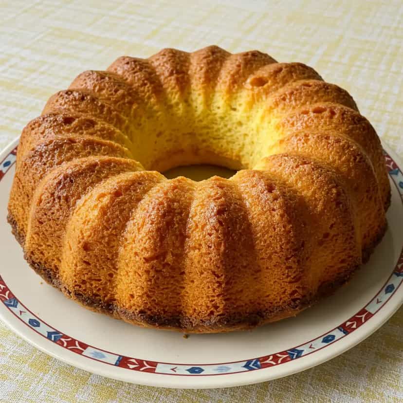 Foto deliciosa de Bolo Salgado de Fécula pronta para servir - Lanches de Padaria