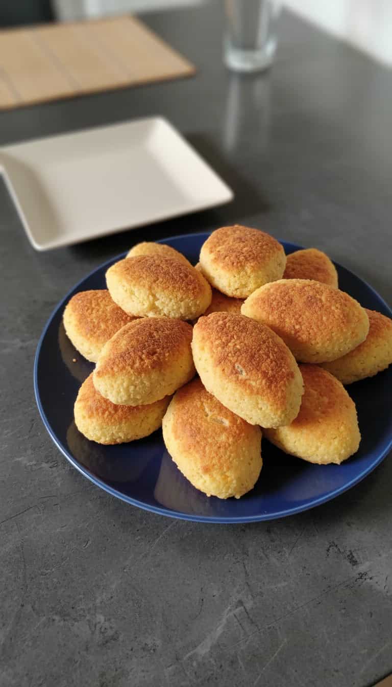 Foto deliciosa de Bolo Salgado de Tapioca pronta para servir - Lanches de Padaria