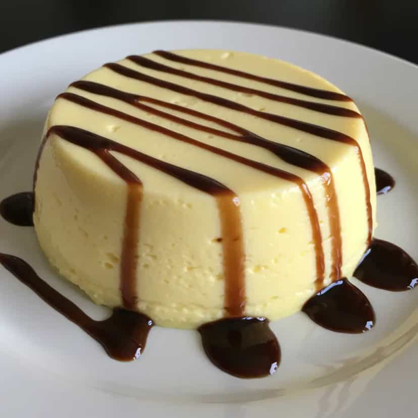 Foto deliciosa de Brigadeirão Branco Cremoso pronta para servir - Pudins & Cremes