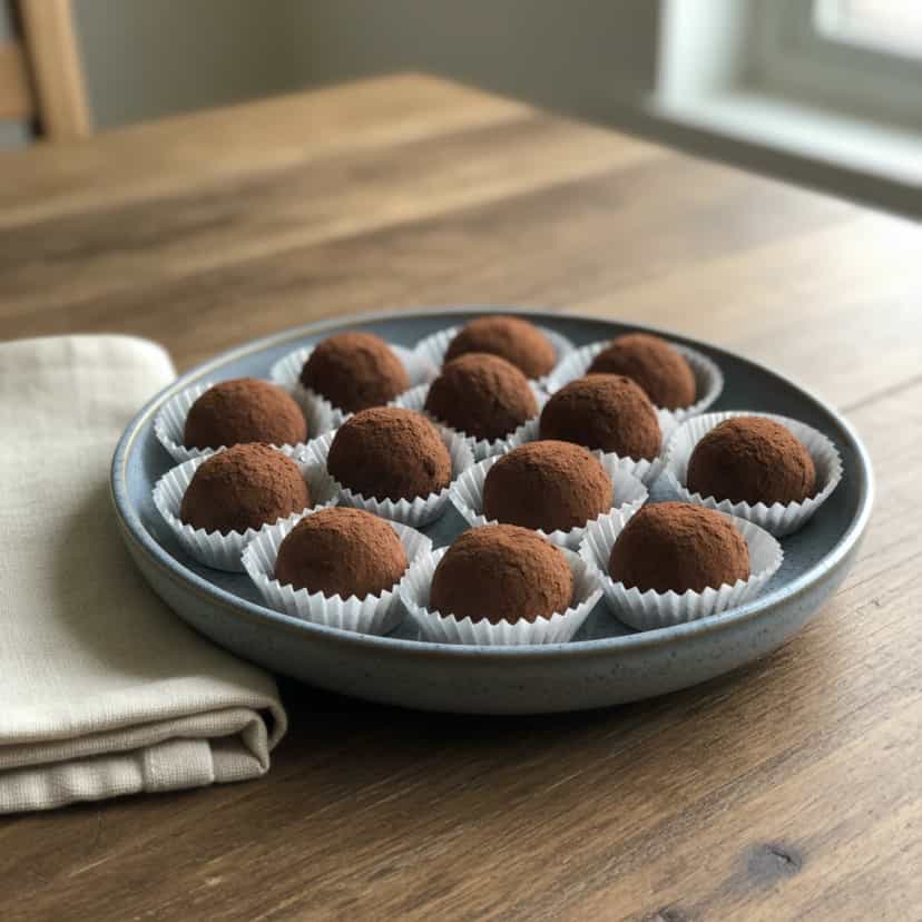 Foto deliciosa de Brigadeiro Diet de Cacau pronta para servir - Sem Açúcar