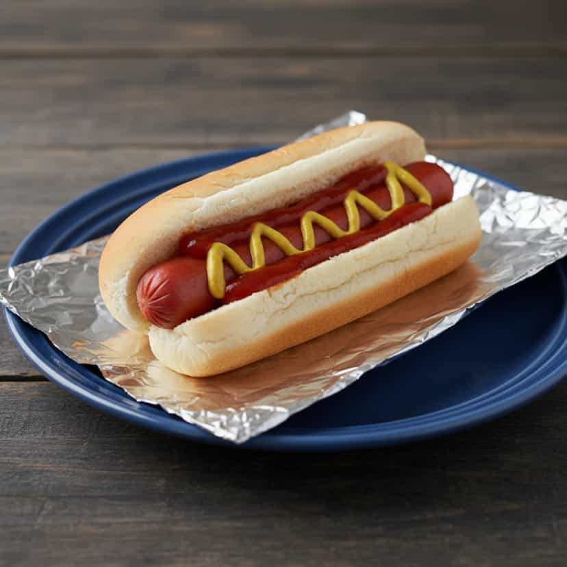 Foto deliciosa de Cachorro-Quente no Microondas pronta para servir - No Micro-ondas