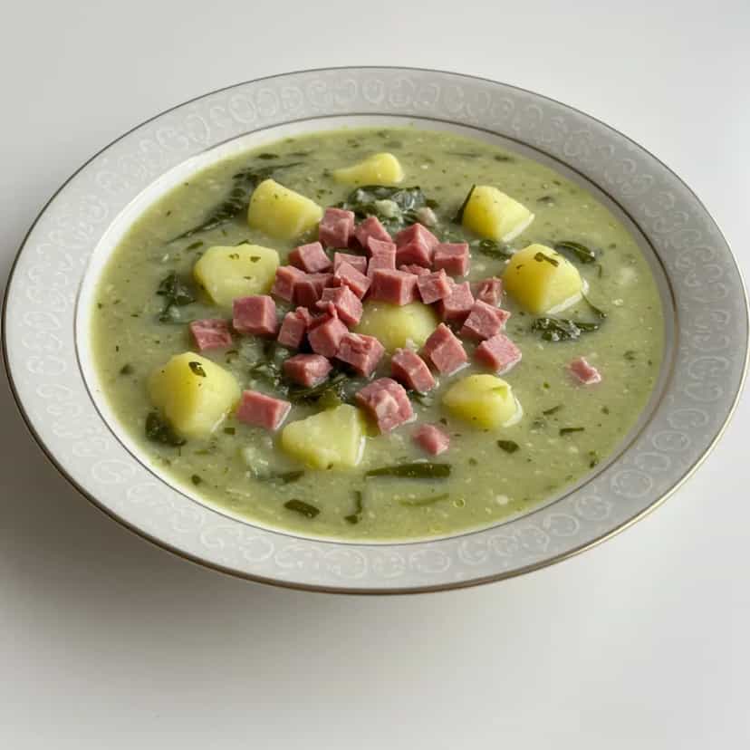 Foto deliciosa de Caldo Verde pronta para servir - Sopas & Caldos