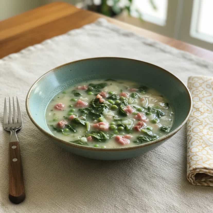 Foto deliciosa de Caldo Verde Tradicional pronta para servir - Sopas & Caldos