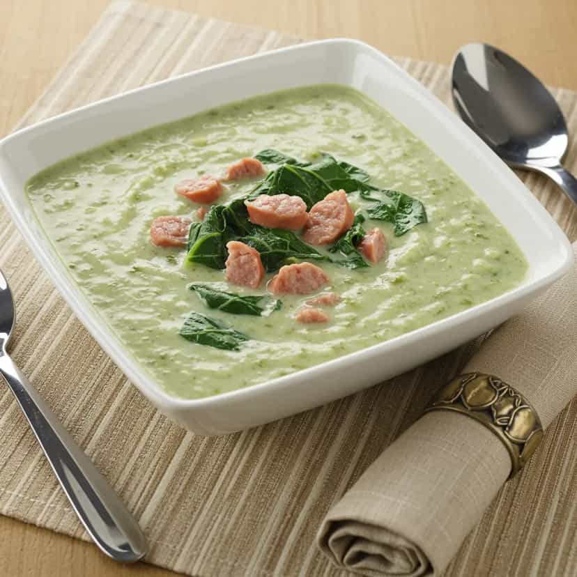 Foto deliciosa de Caldo Verde Tradicional pronta para servir - Sopas & Caldos