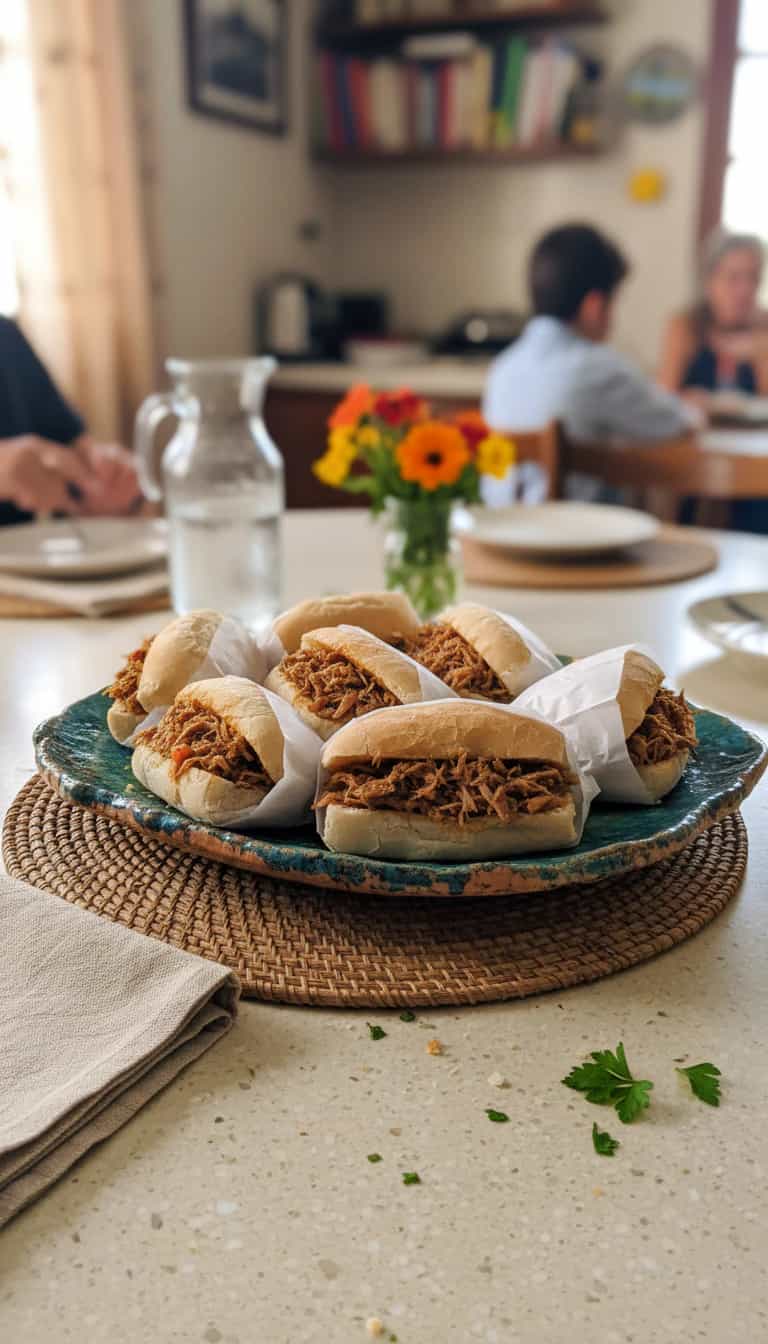 Foto deliciosa de Carne Louca no Microondas pronta para servir - No Micro-ondas