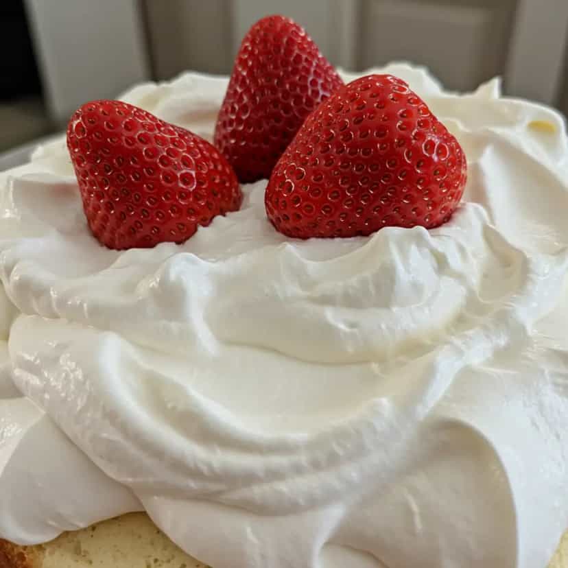 Foto deliciosa de Chantilly Light pronta para servir - Sem Açúcar