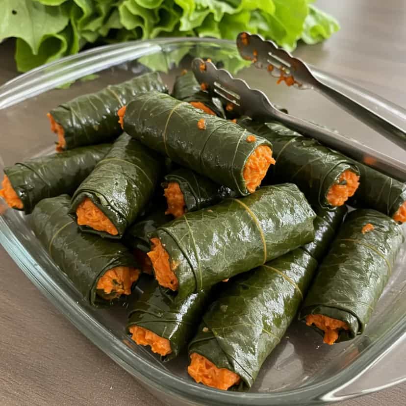 Foto deliciosa de Charuto de Folha de Uva à Rafael Augusto Figueiredo Sales pronta para servir - Almoço & Jantar