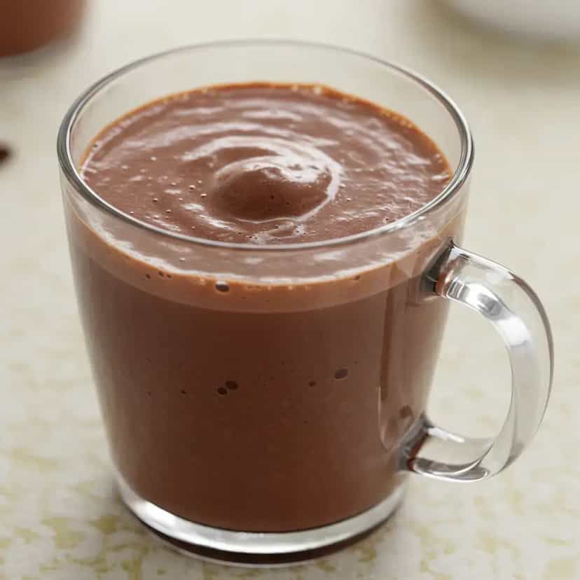 Foto deliciosa de Chocolate Quente Cremoso pronta para servir - Bebidas Quentes