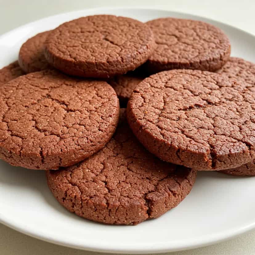 Foto deliciosa de Cookies de Nutella com 3 Ingredientes pronta para servir - Brownies & Cookies