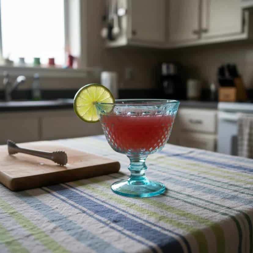 Foto deliciosa de Cosmopolitan pronta para servir - Coquetéis