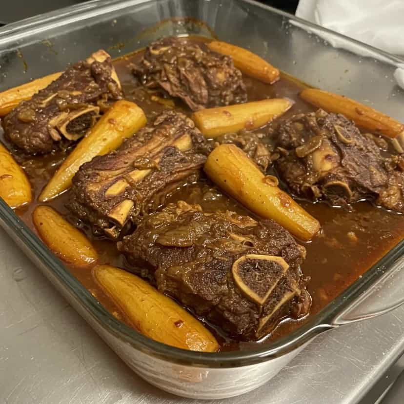 Foto deliciosa de Costela Bovina na Panela de Pressão pronta para servir - Carnes & Frango