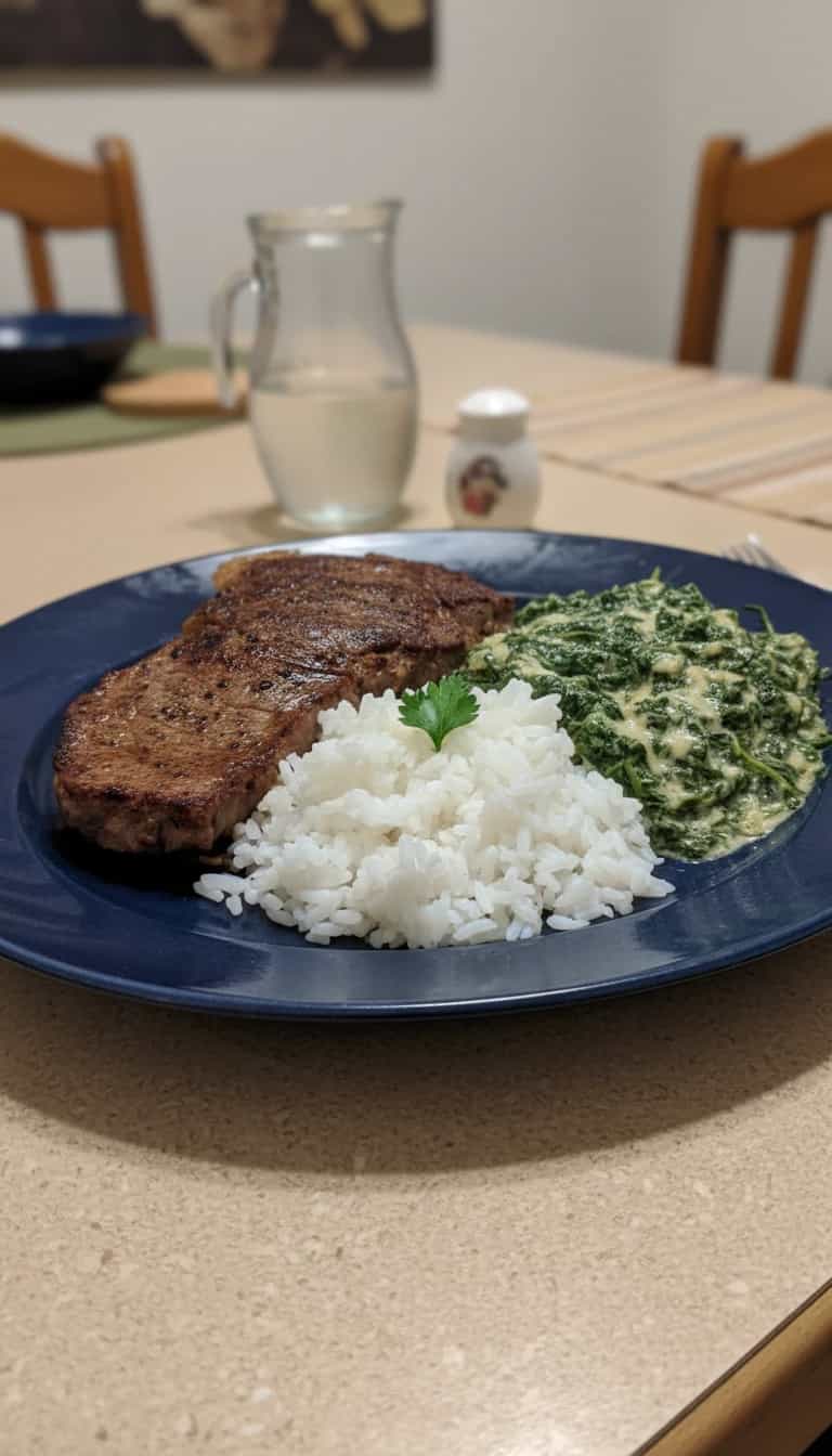 Foto deliciosa de Creme de Espinafre Delicioso pronta para servir - Sopas & Caldos