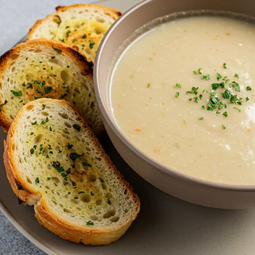 Foto deliciosa de Creme de folha de couve pronta para servir - Outras Receitas